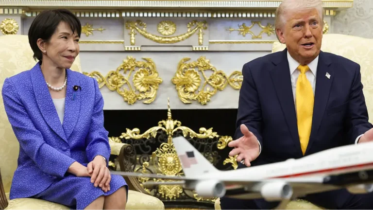 Trump faz piada desconfortável sobre Pearl Harbor diante de primeira-ministra japonesa