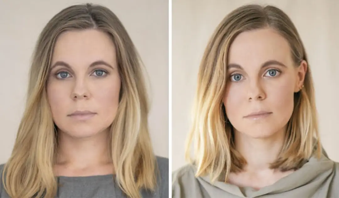 Fotógrafa registra mulheres antes e depois do parto para mostrar o impacto da experiência A fotógrafa notou um 'olhar' diferente nas mulheres (Vaida Markeviciute-Razmislavice)