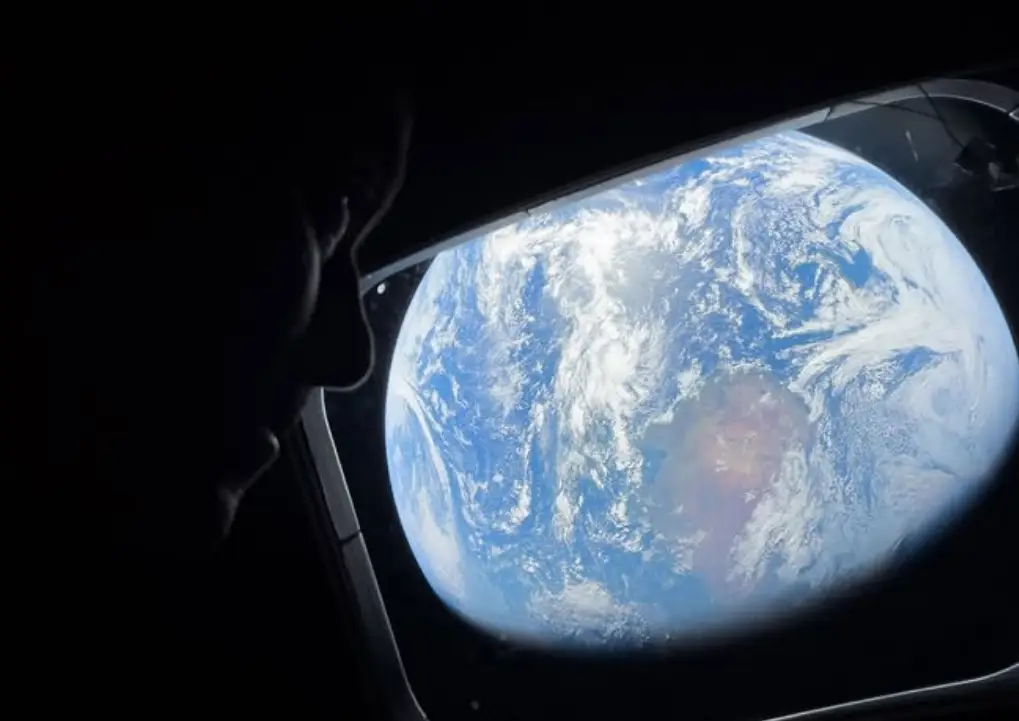 É uma bela vista (NASA)