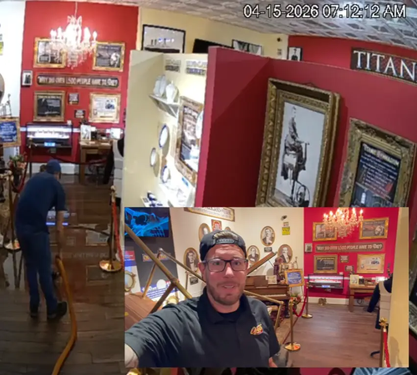 Exposição do Titanic alaga no aniversário do naufrágio e gera rumor “paranormal”