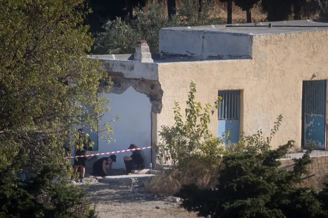 As buscas foram realizadas na fazenda que Ben Needham foi visto pela última vez em
