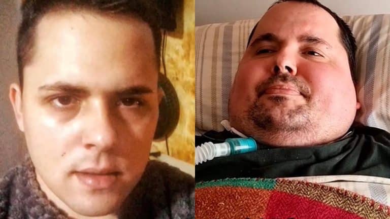 Ele passou de um jovem cheio de vida para não conseguir mover nem um dedo em questão de dias