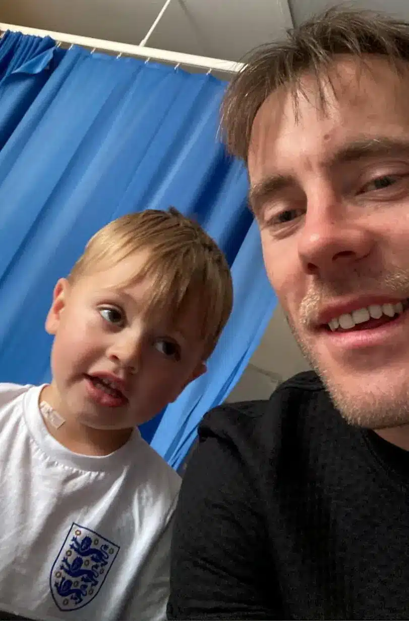Matthew já havia notado o brilho nos olhos de Isaac (SWNS)