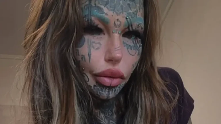 A "mulher mais tatuada do mundo" vai se submeter a um procedimento considerado "altamente ilegal"