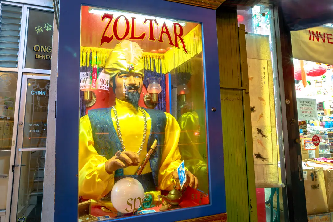 Ele atribuiu a uma máquina Zoltar o mérito de ter lhe dado os números vencedores há 30 anos.